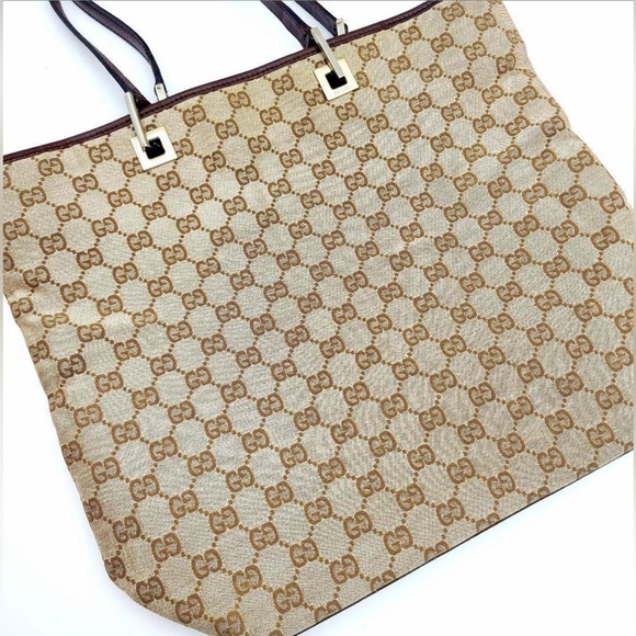 Gucci Canvas Small Tote - 100% Authentic - Picture 9 of 9